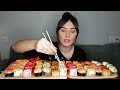 MUKBANG | Суши,роллы| Sushi rolls| 스시 롤  |Eating Show| 먹방 |не ASMR