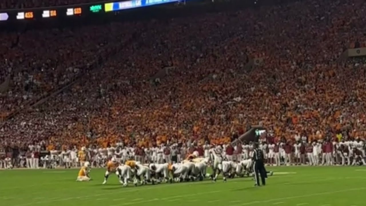 The Greatest College Football Crowd Reactions of All Time YouTube