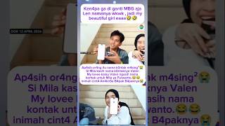Spl N4man K0ntak Len Kamu Cint4 An4knya Apa Cint4 B4paknya Sih viral short trending