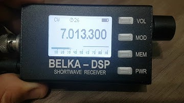 Belka DSP Receiver HF - PY2CSU