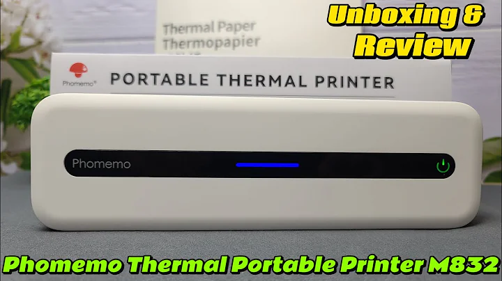 Phomemo Thermal Portable Printer M832 – Unboxing & Honest Review