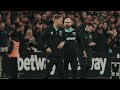 Graham Potter's Reactions in His First Win at West Ham | Potter Cam 🎥
