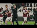 Graham Potter's Reactions in His First Win at West Ham | Potter Cam 🎥