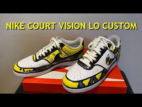 nike court custom