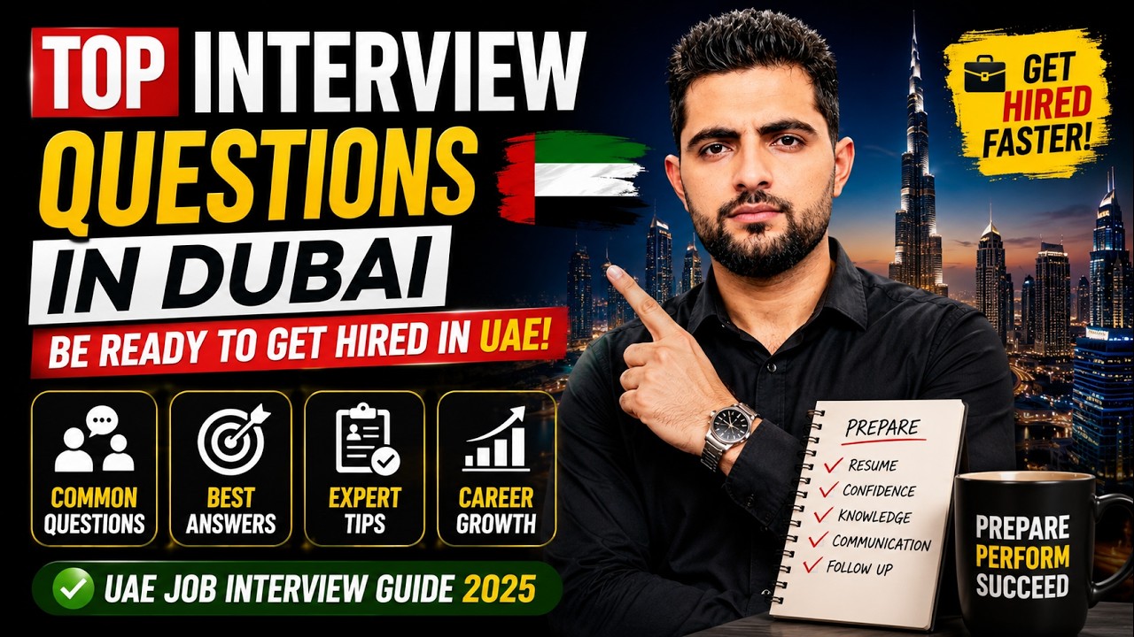 Questions Dubai Top Interview Questions in Dubai | Be Ready to Get Hired in UAE! - YouTube