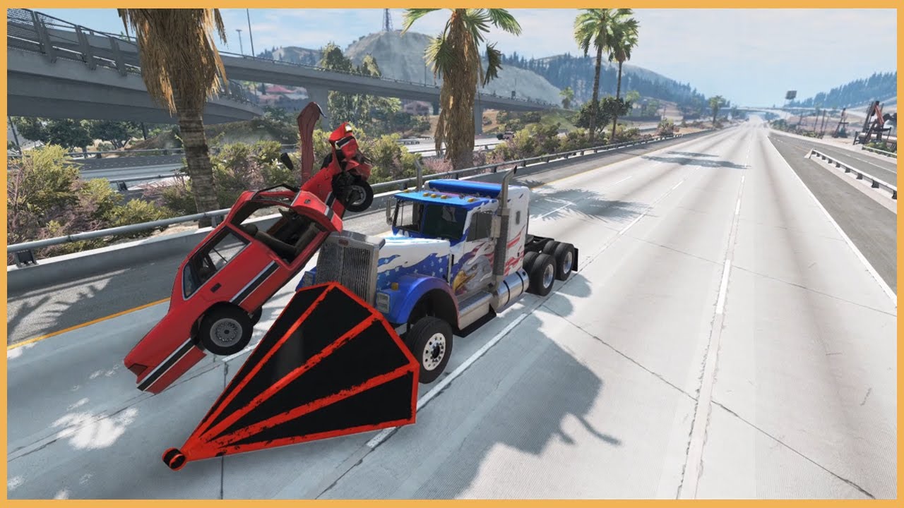 Crazy Police Chase The Hollywood Style | BeamNG Drive