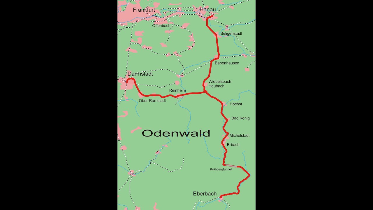 Dampf im Odenwald 1997