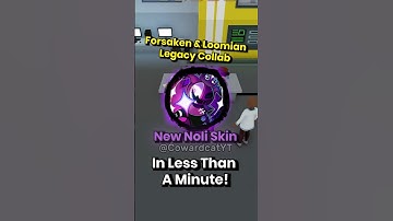 Hoe je in 24 seconden een nieuwe Metronette Noli-skin krijgt (Forsaken X Loomian Legacy Collab Gu...