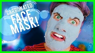 TESTING THE CARBONATED FACE MASK!