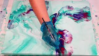 WOW  STUNNING Olga soby inspiration~ NEEDED INSPIRATION FOR MORE CREATIVITY~ acrylic pouring