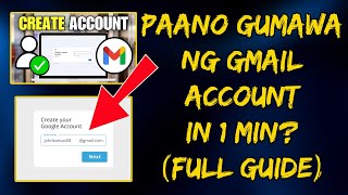 Paano Gumawa ng GMAIL Account 2026