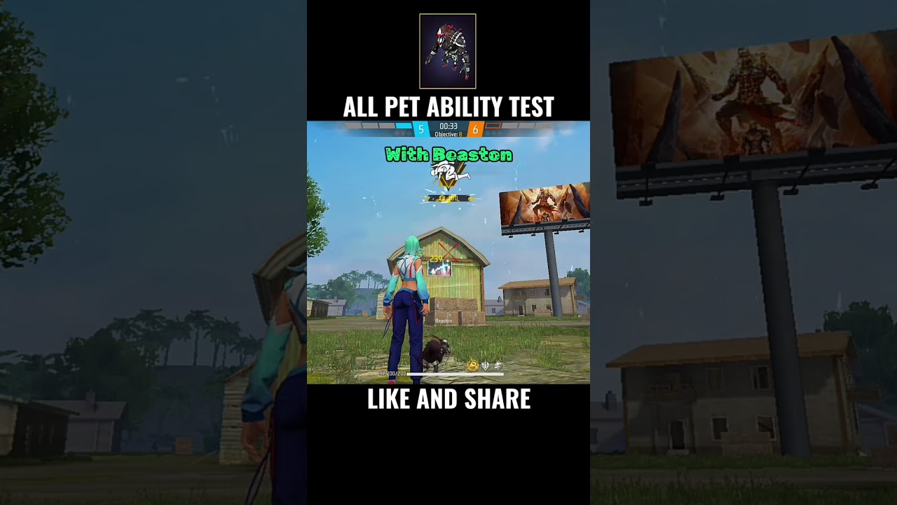 ALL PET ABILITY TEST (PART 16) BY BONT ON GAMING🔥