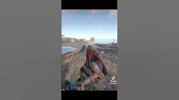 he crashed the bike 😂 #rustglitch #rustshorts #rustfunny #rustclips