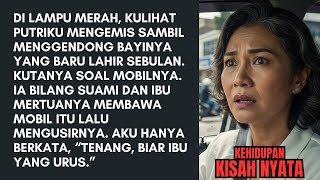 KULIHAT PUTRIKU MENGEMIS DI JALAN SANBIL MENGGENDONG BAYINYA, SAAT KUTANYA SOAL SUAMINYA, TERNYATA..