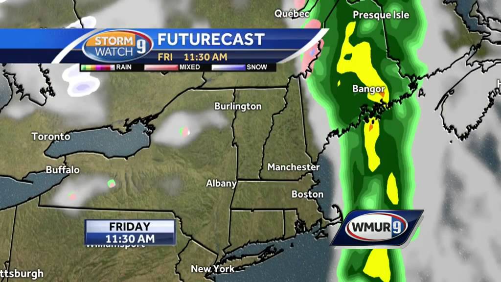 Cool day before rain moves in - YouTube