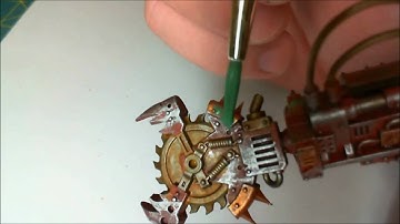 Weathering Tutorial Rust and Patina Part 2.