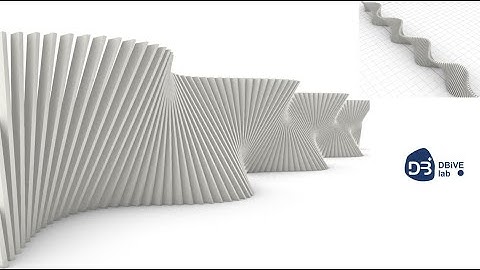 Grasshopper tutorial - Parametric sine waves