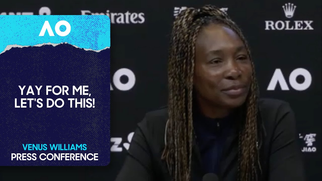 Venus Williams Press Conference | Australian Open 2026 Pre-Event