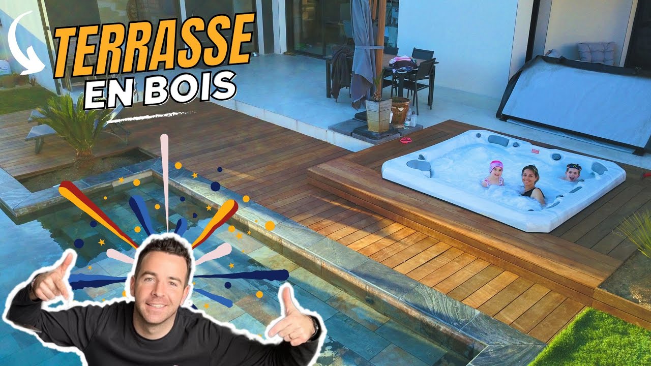 Comment CONSTRUIRE une TERRASSE en BOIS EXOTIQUE !!