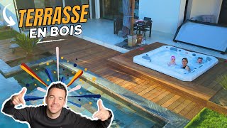 Comment CONSTRUIRE une TERRASSE en BOIS EXOTIQUE !!