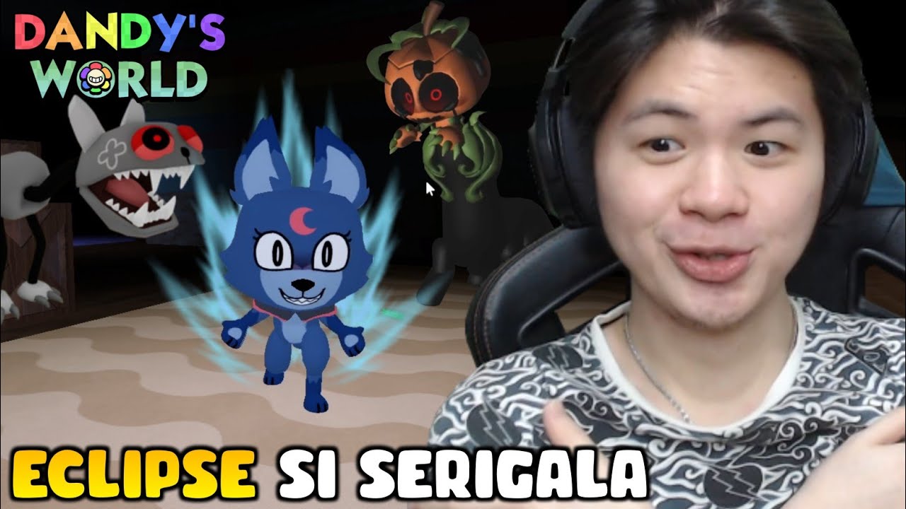 ECLIPSE SI SERIGALA BENERAN AURA FARMING BANGET!! | Roblox Dandy's World - Indonesia