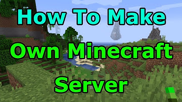 How To Make Own Minecraft Server (Create Your Own Minecraft Server in 1.16.4)