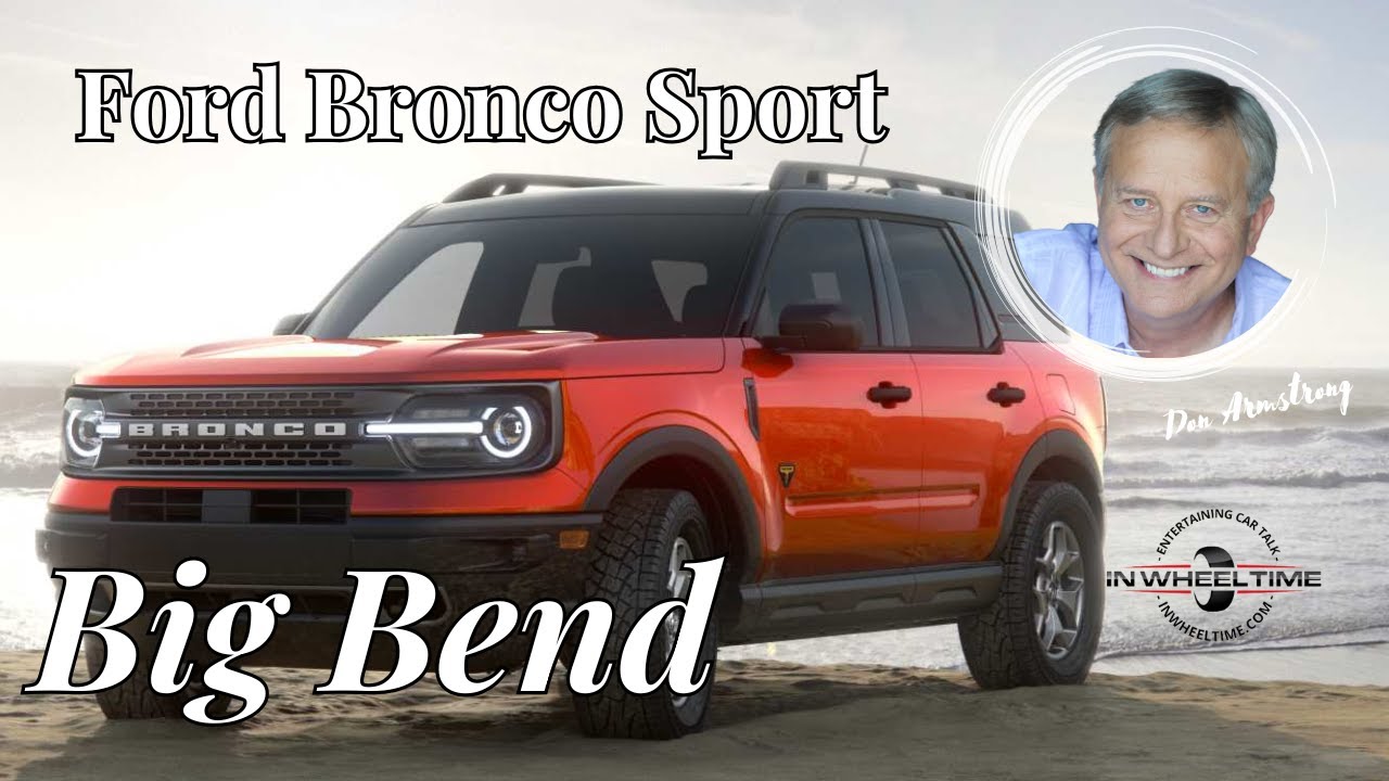 In the New Car Showroom, it is the 2024 Ford Bronco Sport Big Bend edition!