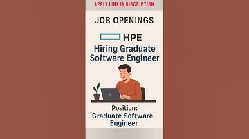 HPE Hiring Graduate Software Engineer | 2023/24/25 Passouts | 0–2 Yrs Exp | Bangalore