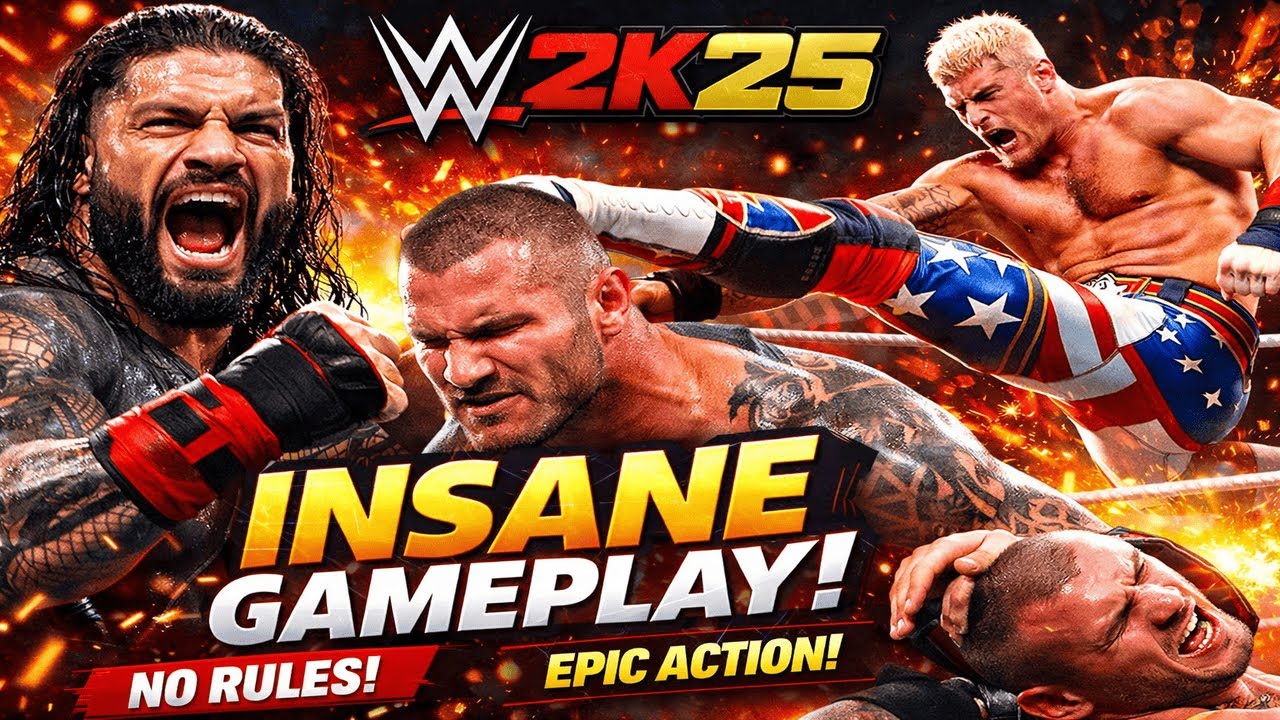 WWE 2K25 Gameplay | No Mercy • No Rules • Pure Chaos || Live 🔴