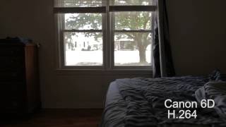 Canon 6D -  H.264 vs RAW DNG Comparison