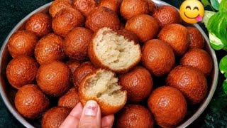 Add this 1 ingredient to make your Gulgule perfectly fluffy and airy every time 😍 Gulgule recipe screenshot 3
