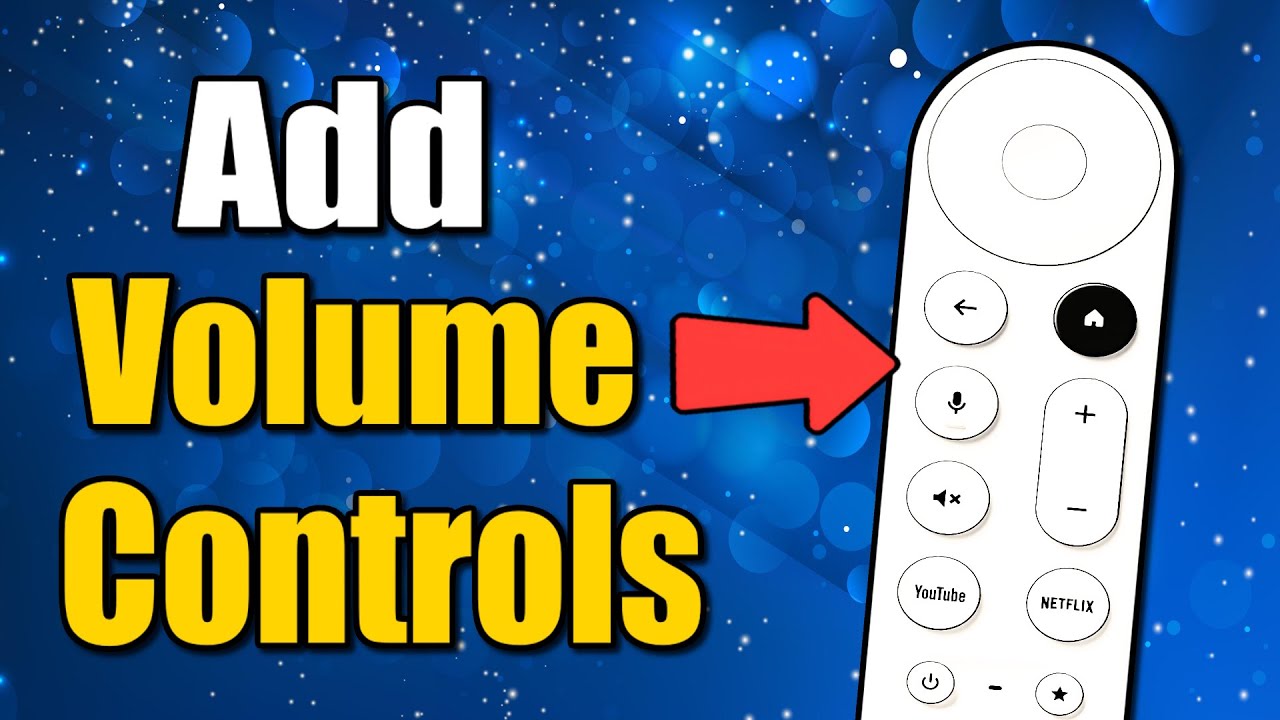 How to Add Volume Controls to Remote on Google TV Streamer - YouTube