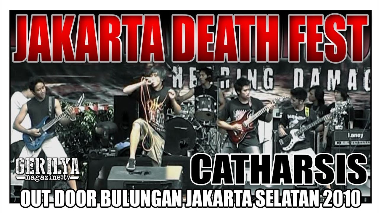 CATHARSIS [LIVE] At Jakarta Death Fest 2010, Out Door Bulungan - Jakarta Selatan