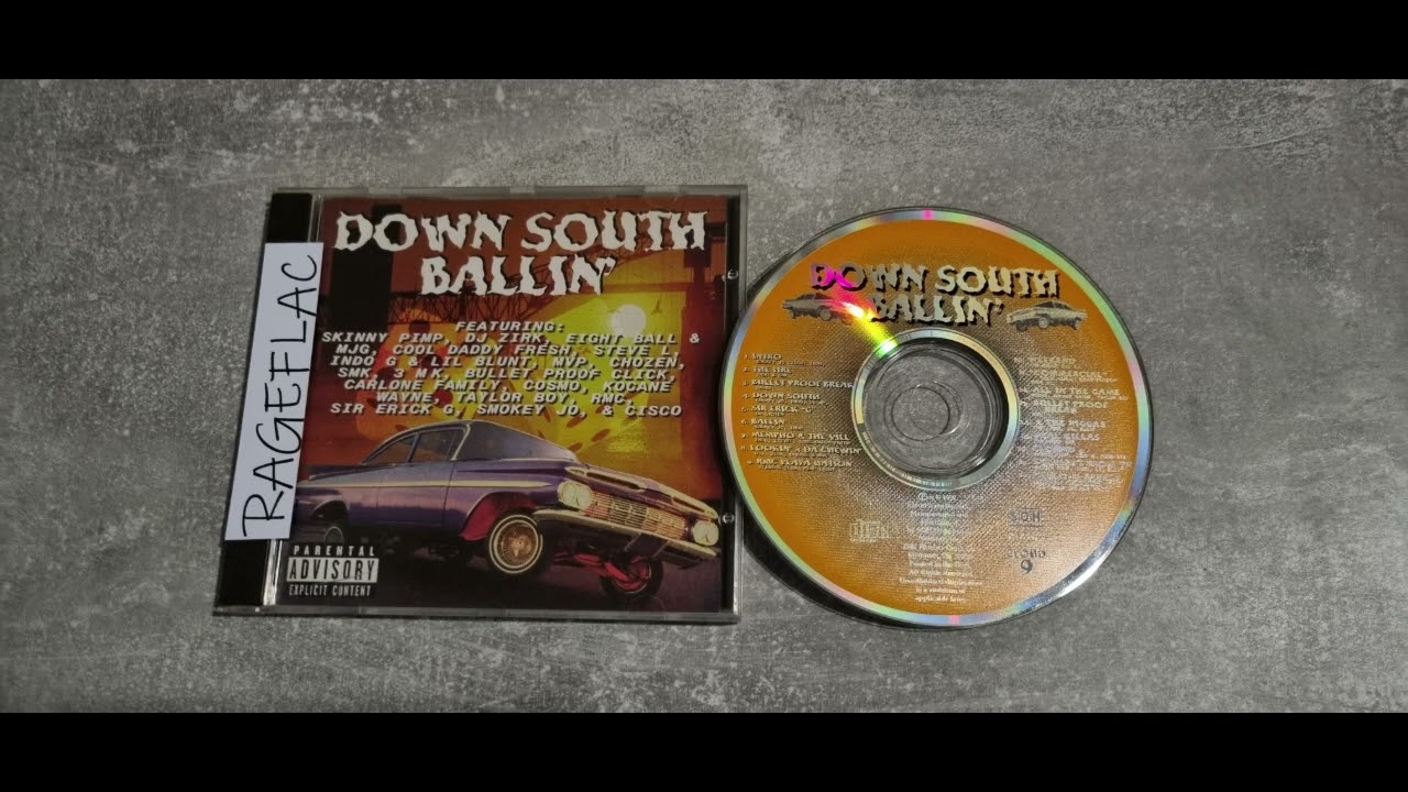 洋楽 Down South Ballin' Down South Ballin' by Various (CD 1997 Cloud 9 Records) in
