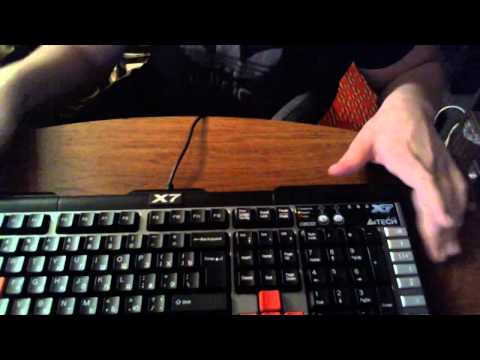 Обзор клавиатуры-A4Tech X7-G800
