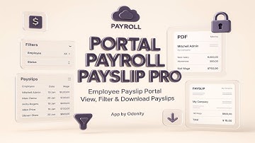 Odoo Portal Payroll Payslip Pro | Employee Payslip Portal in Odoo | View, Filter & Download Payslips