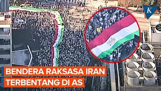 Download Lagu Bendera Iran Membentang di Jalanan Amerika Serikat, Ada Apa? MP3