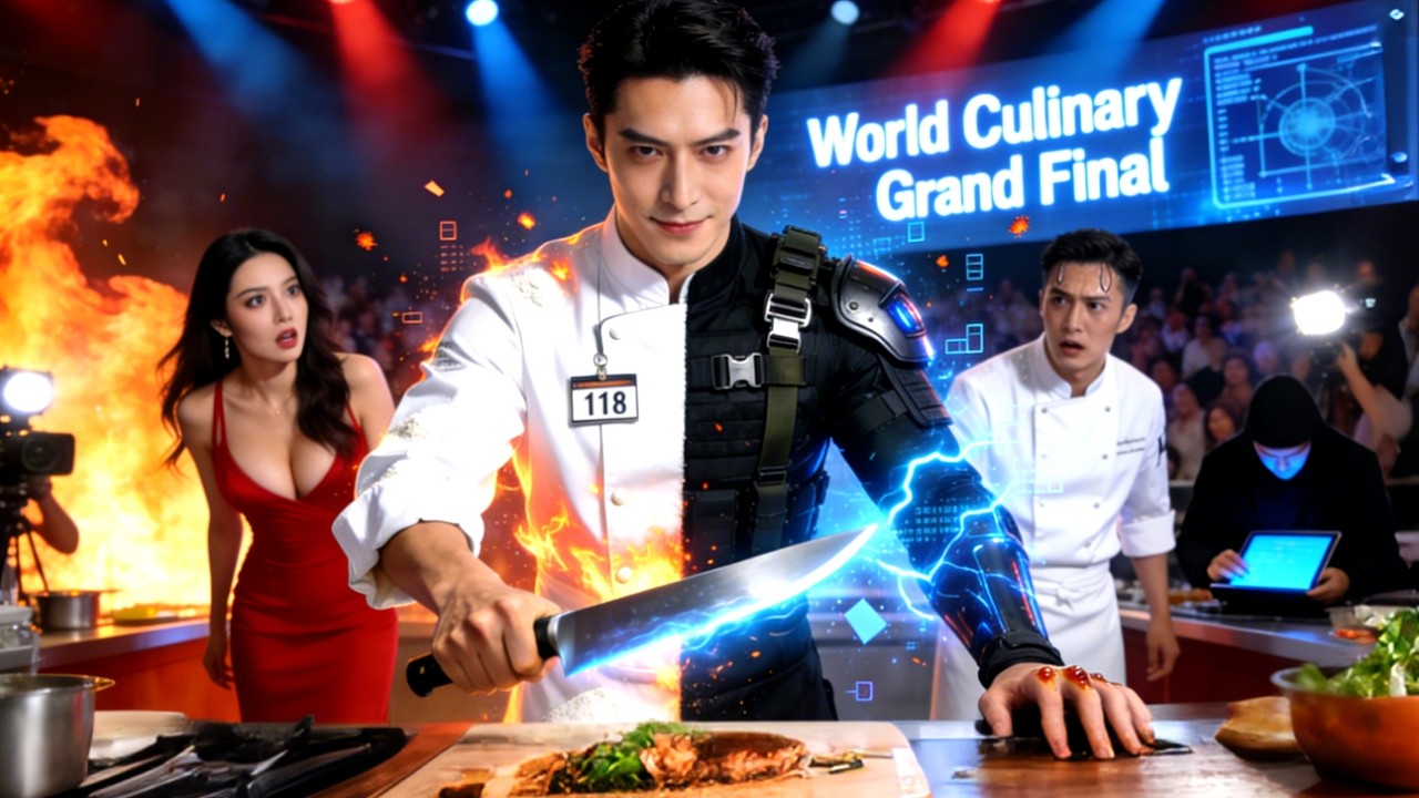 Boucher humilié se révèle agent, démantelant un complot lors d’un concours culinaire.