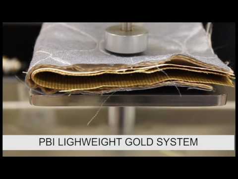 ASTM Circular Bend Test - PBI vs Common Composites