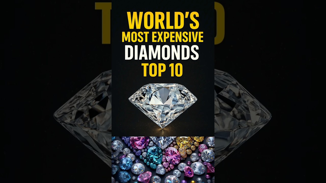 Top 10 Most Expensive Diamonds Ever Sold 💎 #1 Will Shock You!