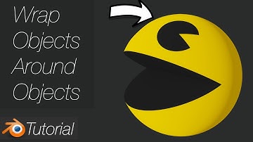 [2.93] Blender Tutorial: How to Wrap Objects Around Other Objects