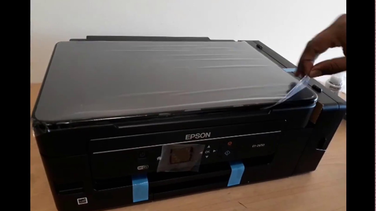 Unboxing & How to fill ink Epson EcoTank ET2650 MultiFunction