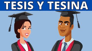 ¿Qué es una TESIS y una TESINA? Diferencias, características y tipos (con ejemplos)✍️