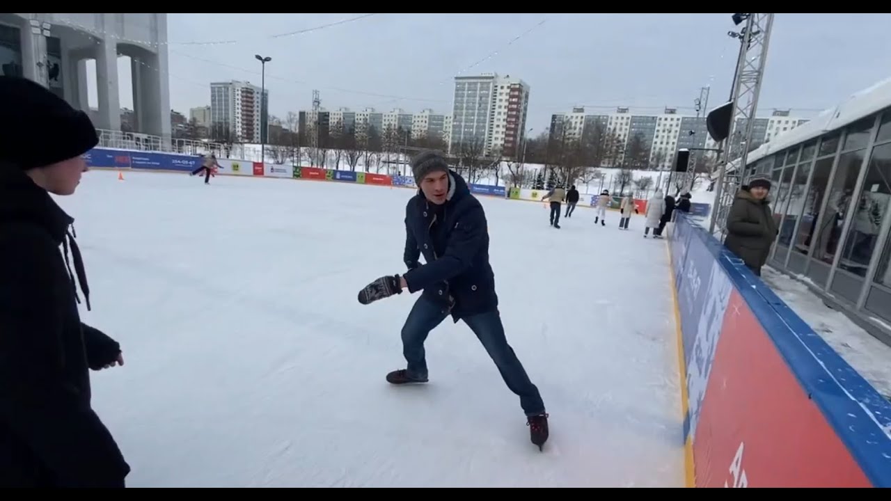 Зимний Хантер в деле👌⛸ - YouTube