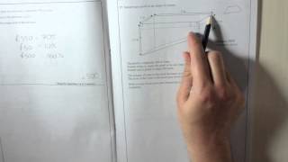 Edexcel GCSE Paper 1 June 2013 Question 17 - Volume of Prism