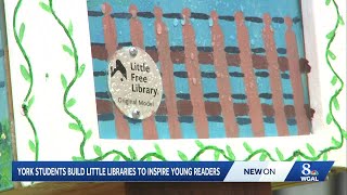 York students build little libraries to boost reading and community ties