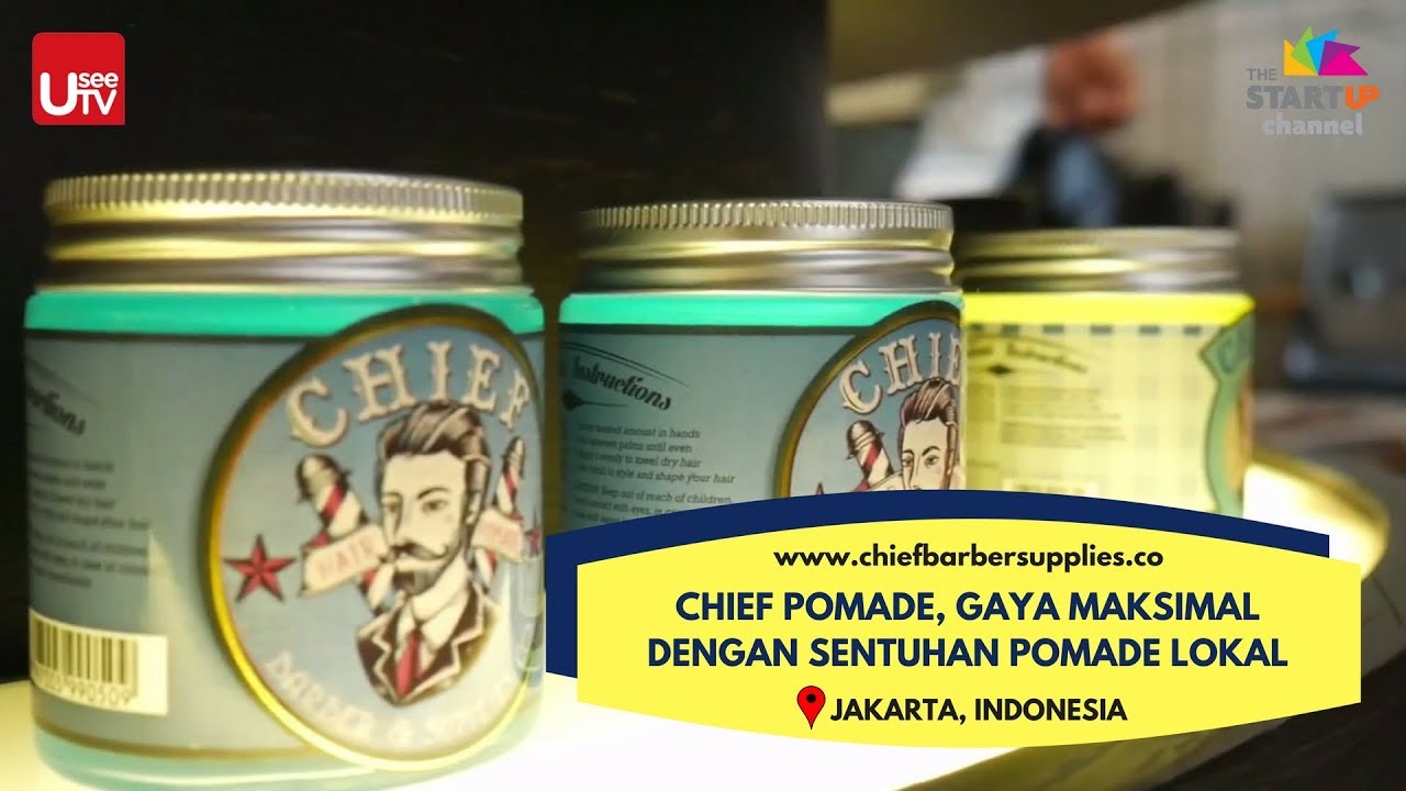 Inspiro - Chief Pomade, Gaya maksimal dengan Pomade asli buatan Lokal!