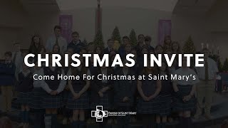 Father Jeff Christmas Invite || Saint Mary School Choir