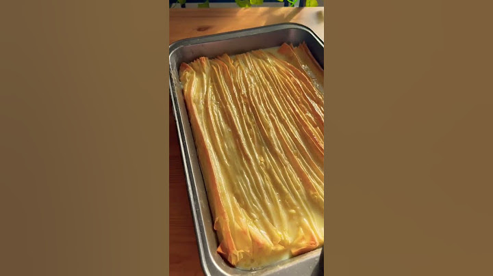 عملت بقلاوة كذابه😱 اطيب واسرع حلا 😍 #shorts #recipe #food