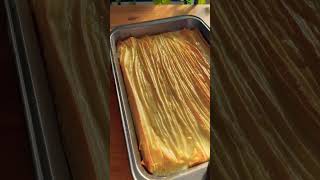 عملت بقلاوة كذابه اطيب واسرع حلا  #shorts #recipe #food